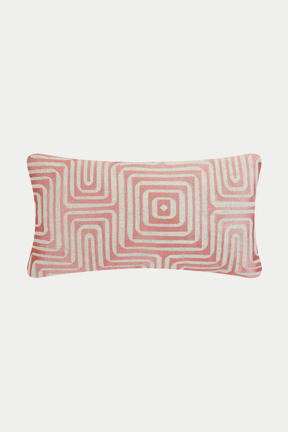 Trina Turk Amazing Maze Embroidered Lumbar Pillow