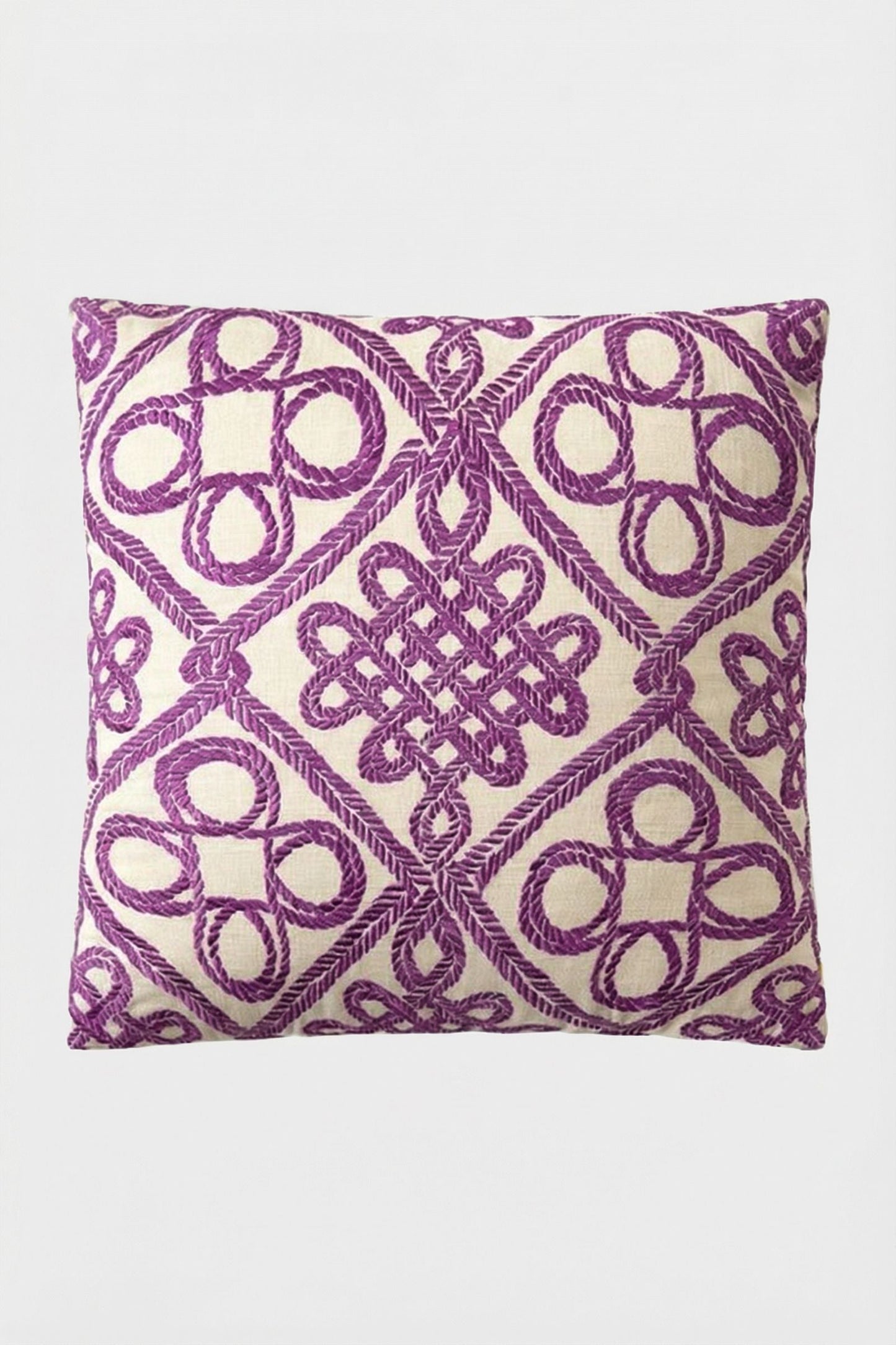 Trina Turk Embroidered Square Pillow