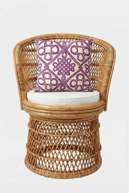 Trina Turk Embroidered Square Pillow