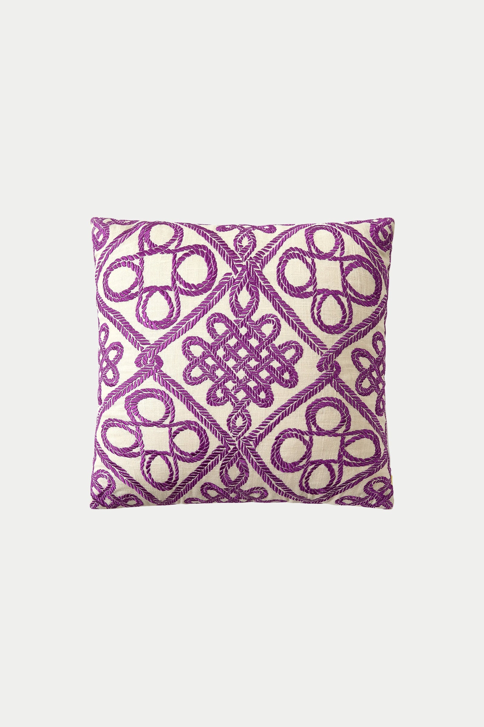 Trina Turk Embroidered Square Pillow