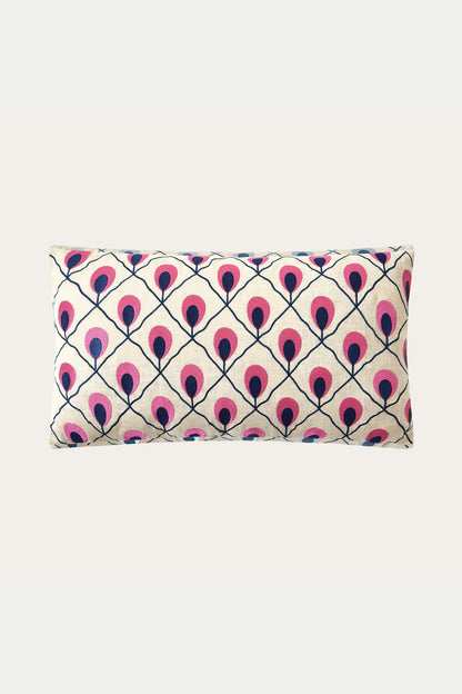 Trina Turk Embroidered Lumbar Pillow