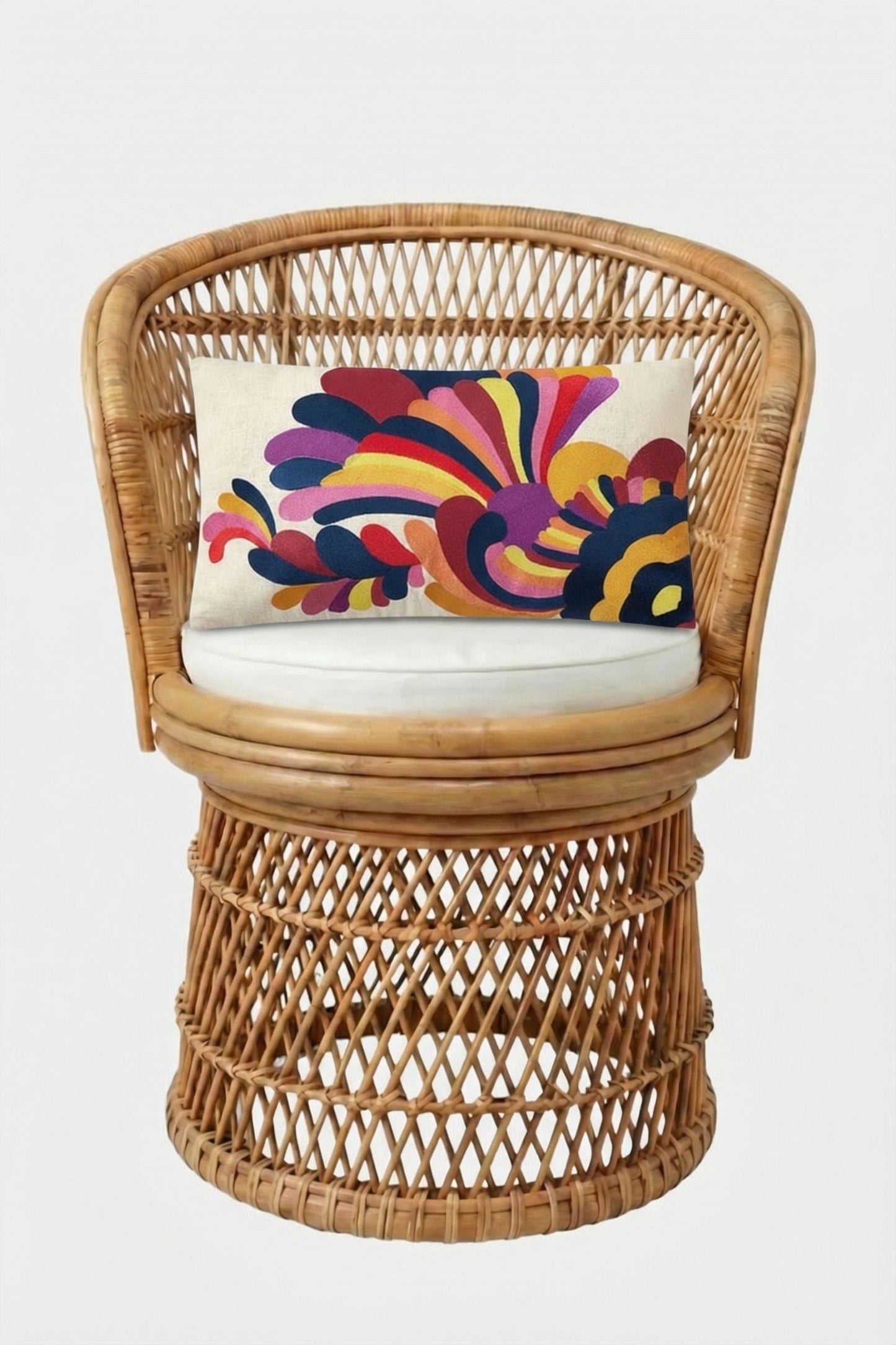 Trina Turk Embroidered Lumbar Pillow