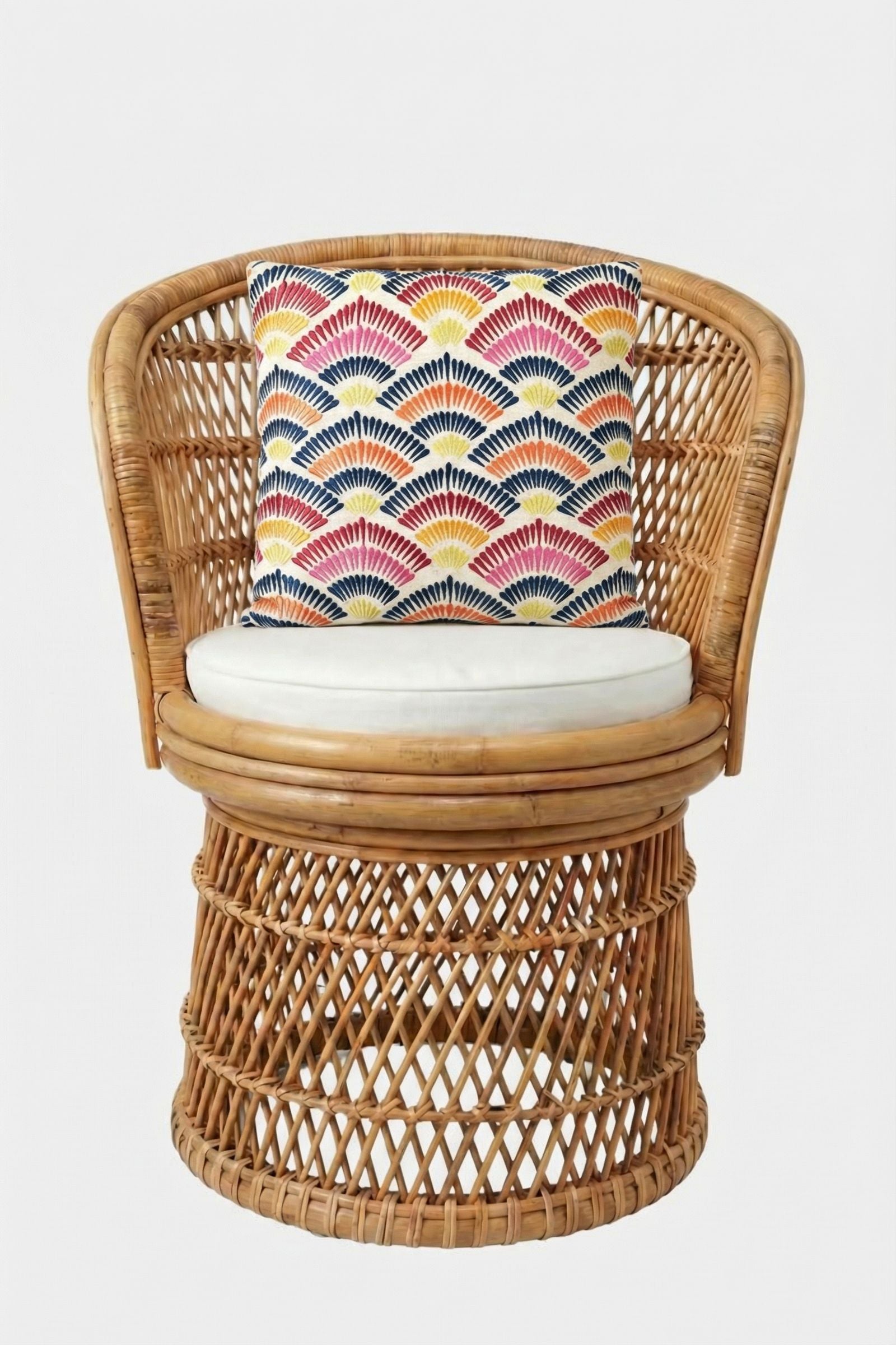 Trina Turk Embroidered Square Pillow