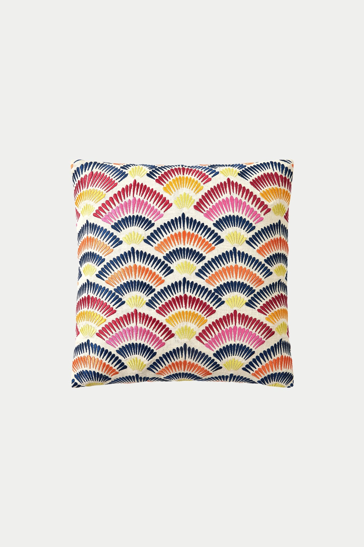 Trina Turk Embroidered Square Pillow
