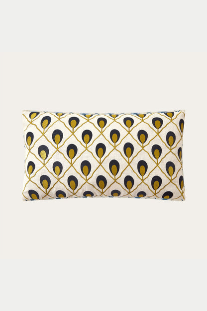 Trina Turk Roseville Embroidered Lumbar Pillow