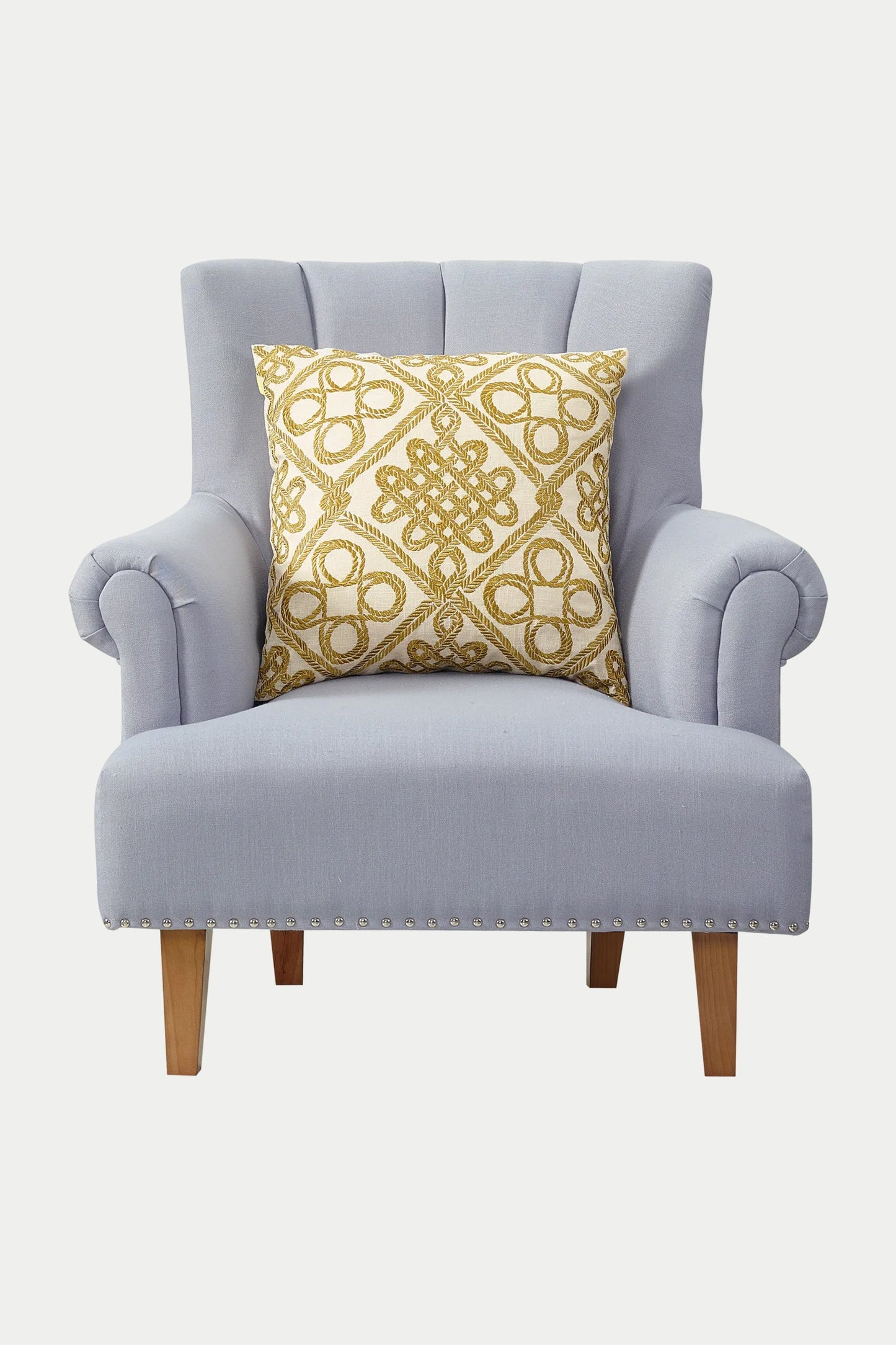 Trina Turk Costa Mesa Embroidered Square Pillow