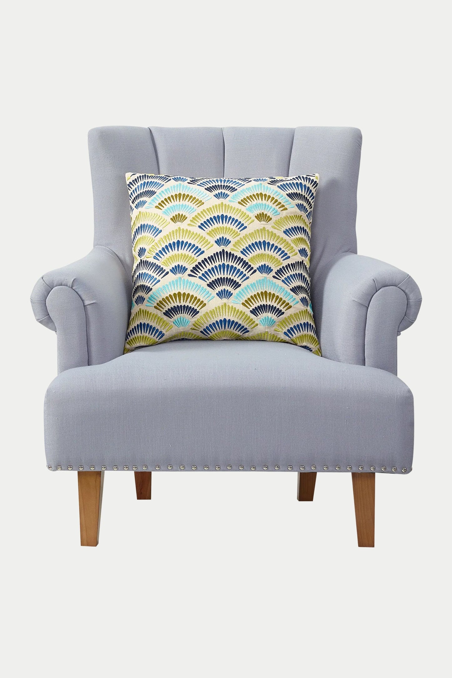 Trina Turk Pasadena Embroidered Square Pillow