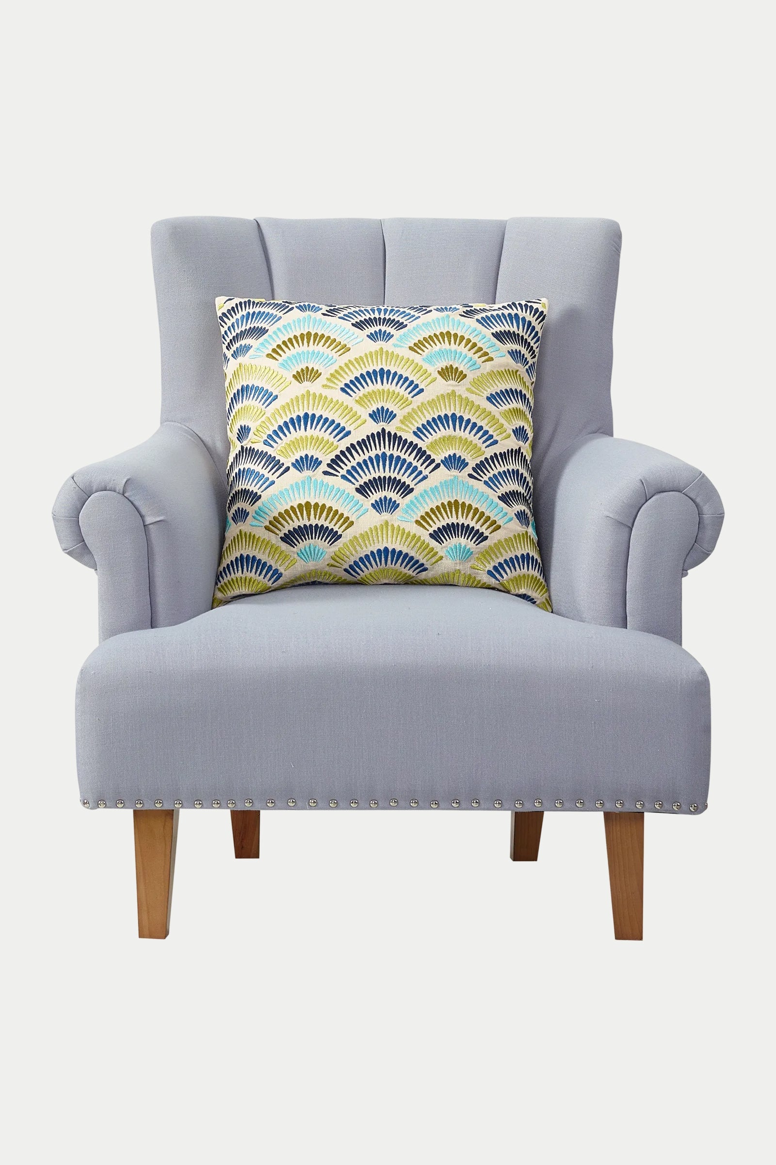 Trina Turk Pasadena Embroidered Square Pillow