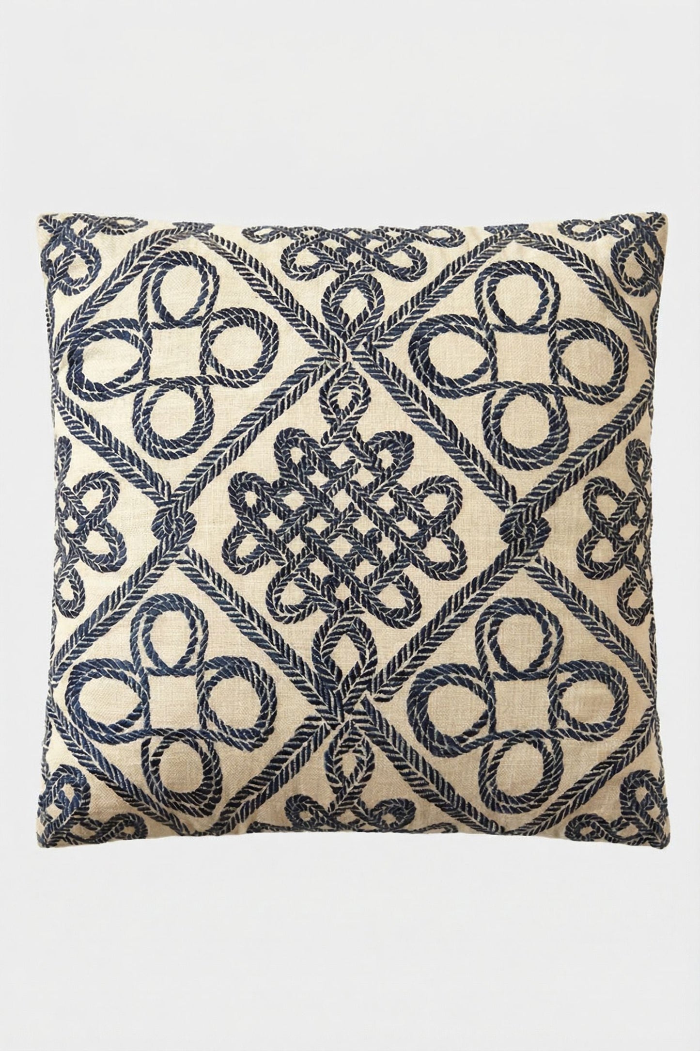 Trina Turk Costa Mesa Embroidered Square Pillow