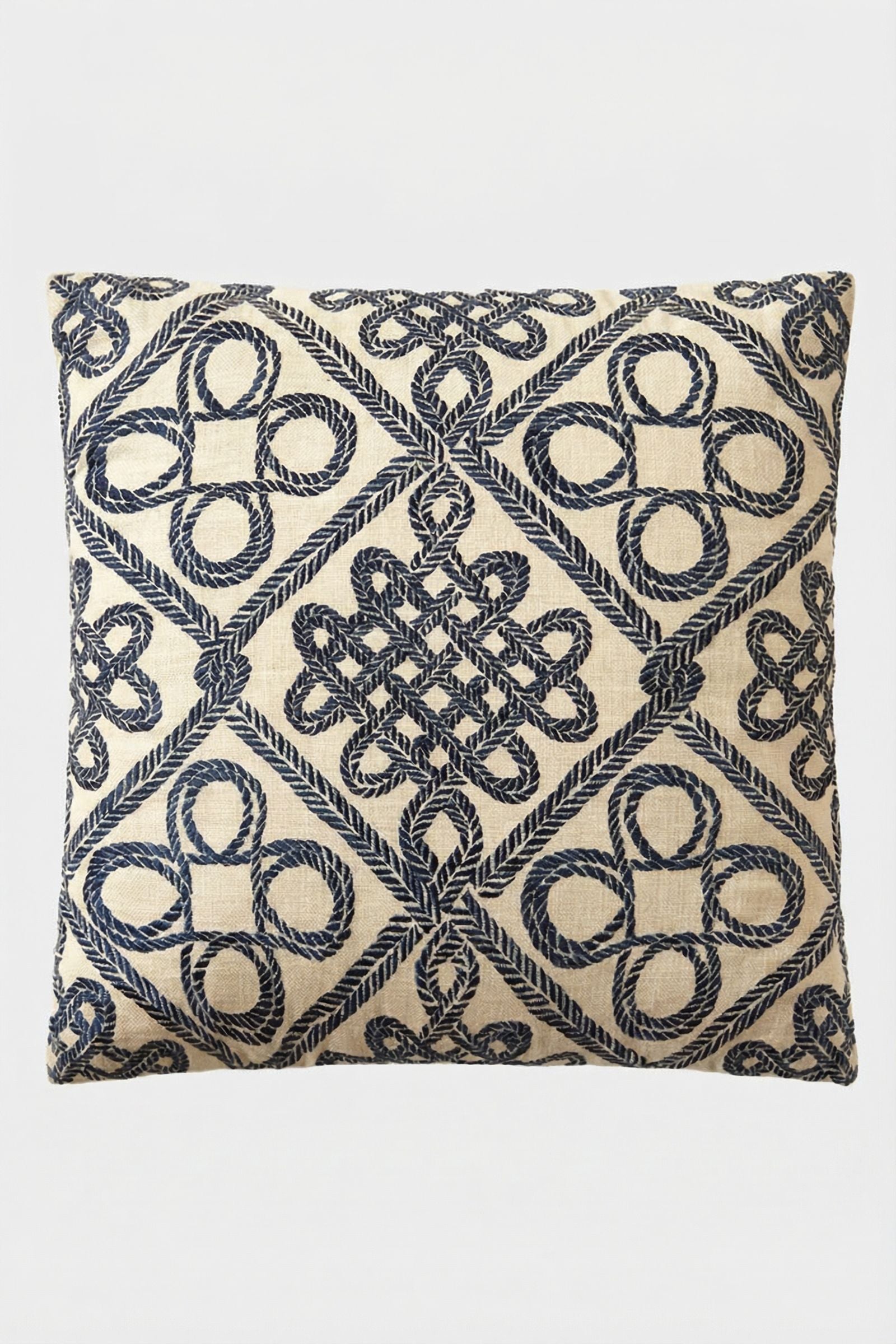Trina Turk Costa Mesa Embroidered Square Pillow