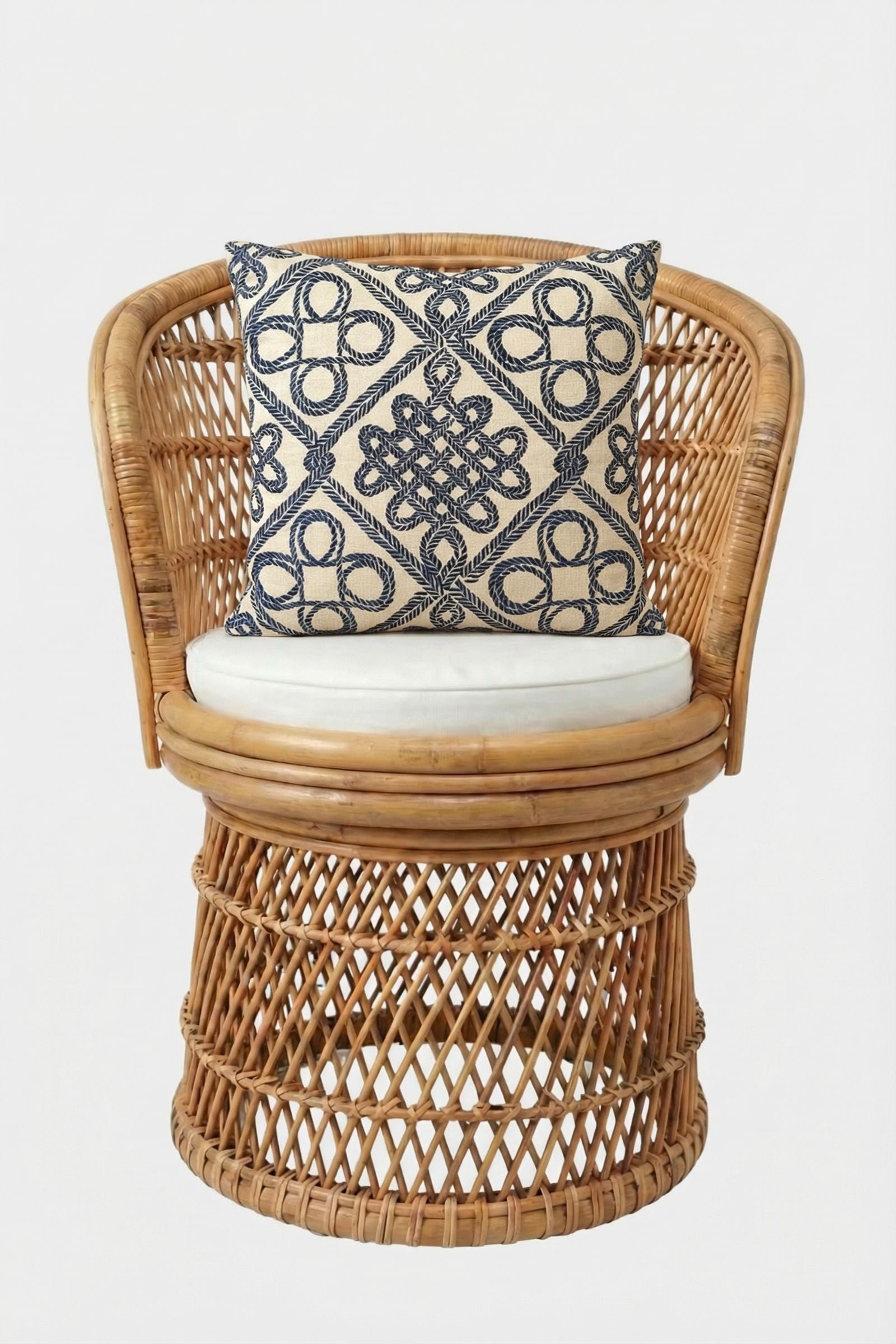 Trina Turk Costa Mesa Embroidered Square Pillow