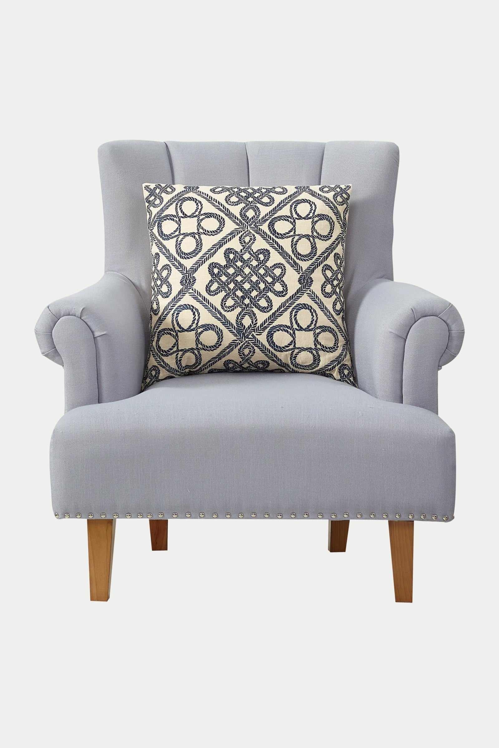 Trina Turk Costa Mesa Embroidered Square Pillow