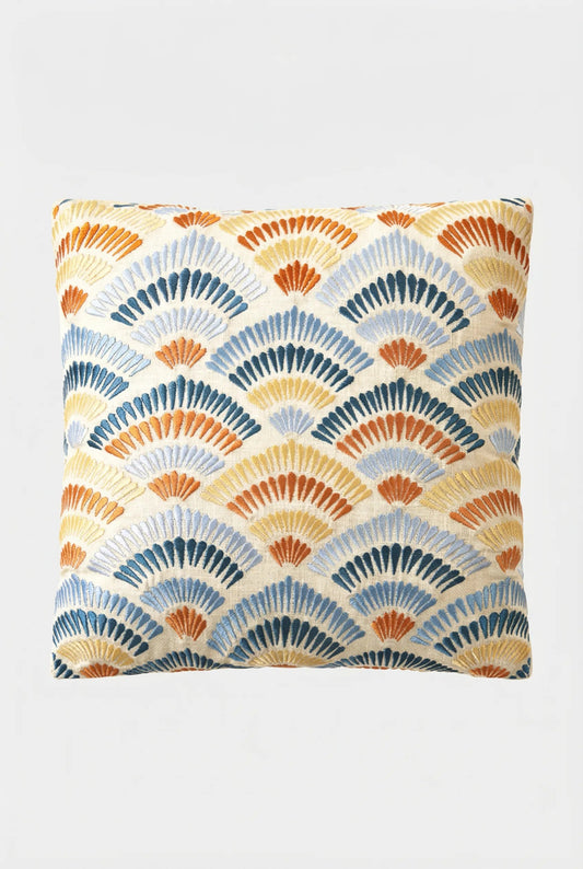 Trina Turk Pasadena Embroidered Square Pillow