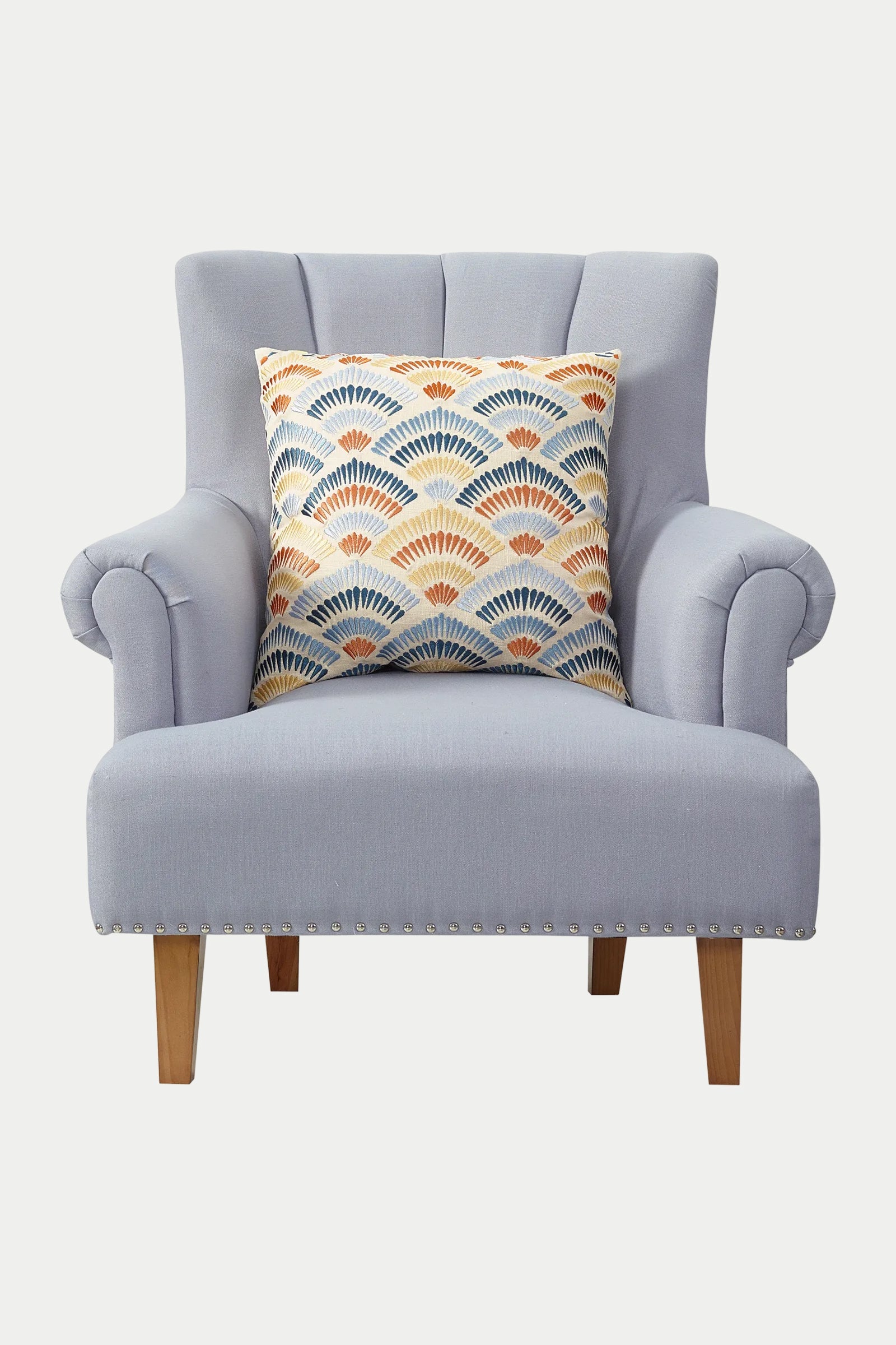Trina Turk Pasadena Embroidered Square Pillow