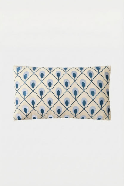 Trina Turk Roseville Embroidered Lumbar Pillow