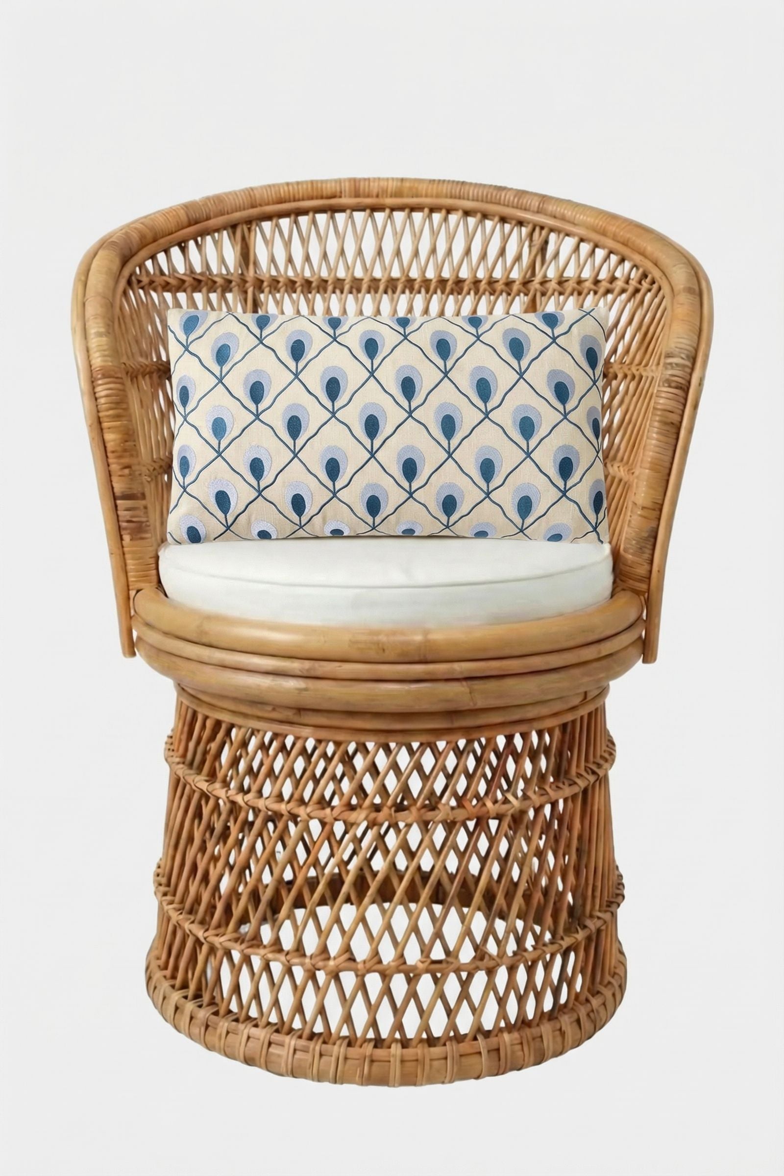 Trina Turk Roseville Embroidered Lumbar Pillow
