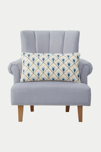 Trina Turk Roseville Embroidered Lumbar Pillow