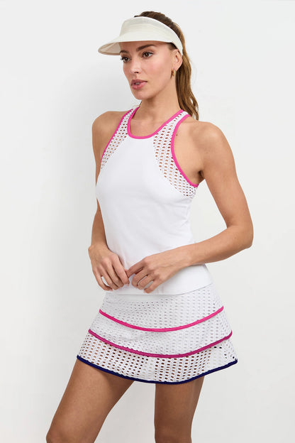 Trina Turk Pointelle Trim Tank