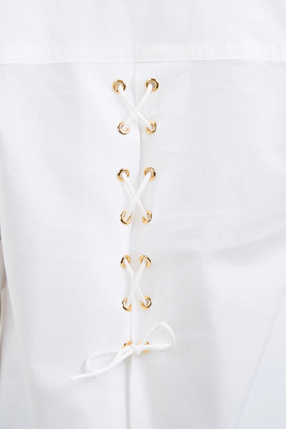 Trina Turk Triennale Lace-Up Back Top