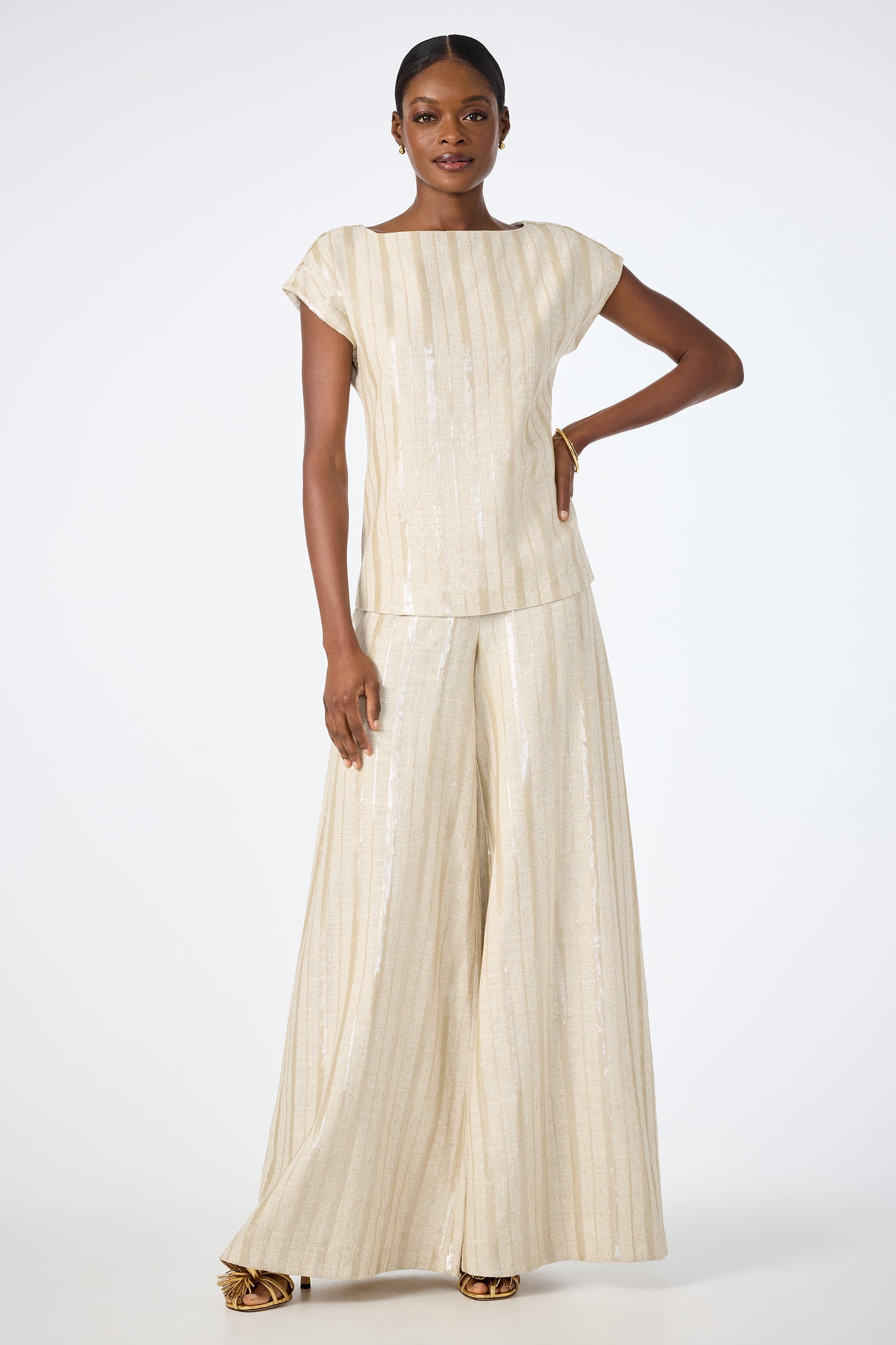 Trina Turk Breene Boatneck Top