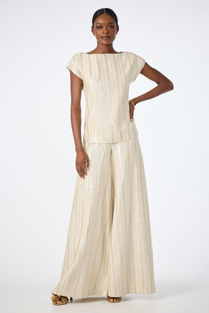Trina Turk Breene Boatneck Top