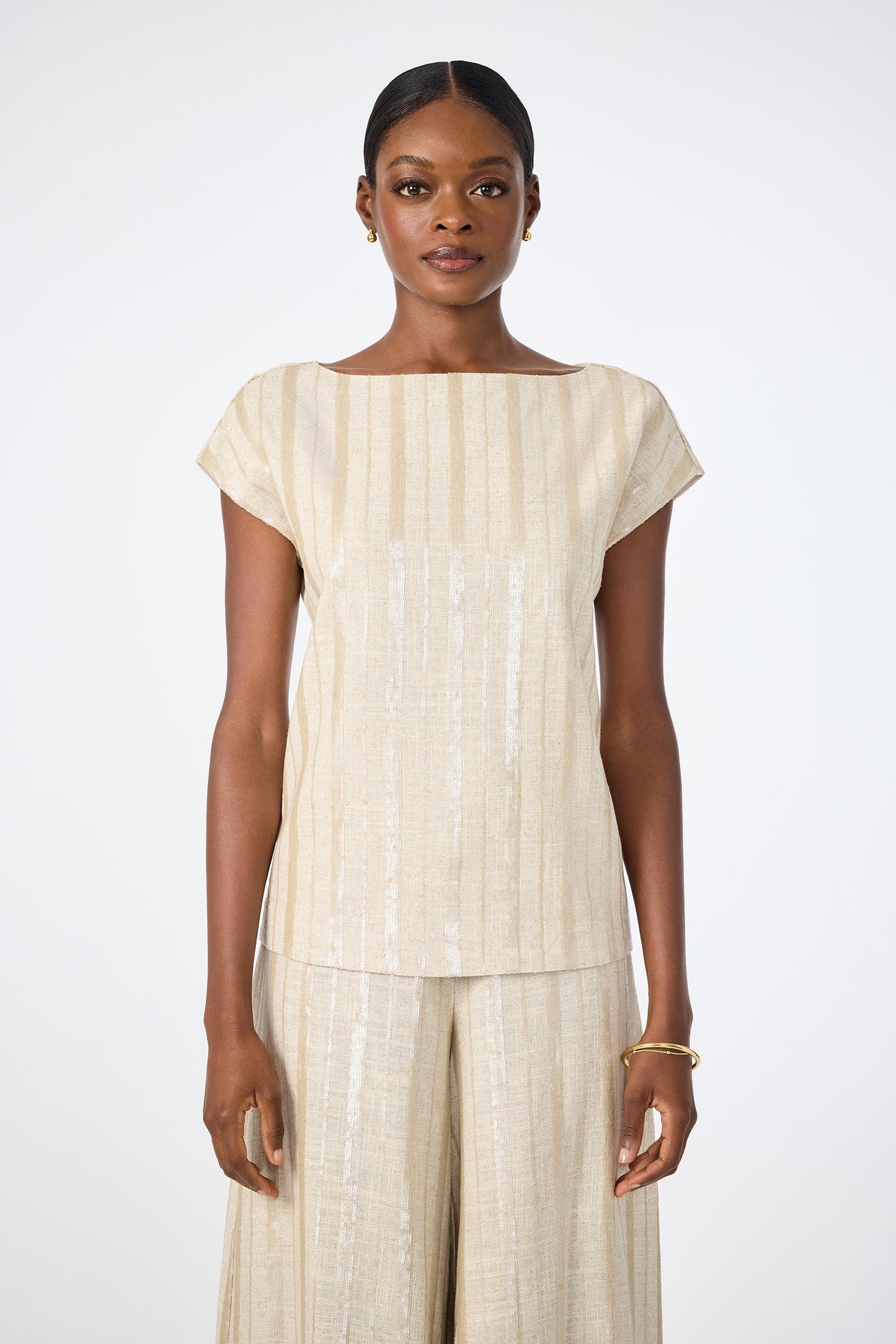 Trina Turk Breene Boatneck Top