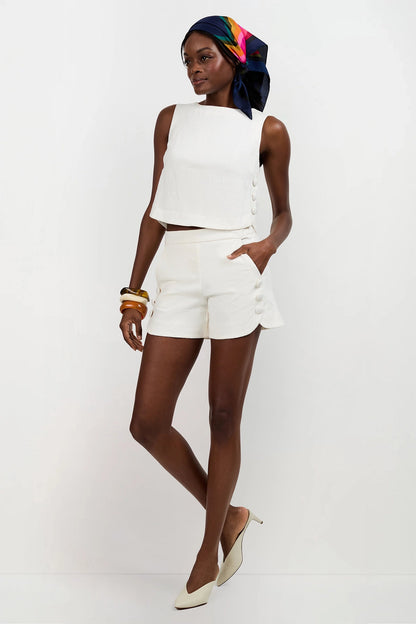 Trina Turk Siara Button Side Top
