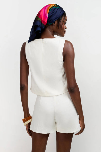 Trina Turk Siara Button Side Top