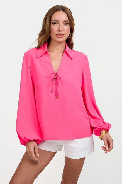 Trina Turk Lambro Peasant Top