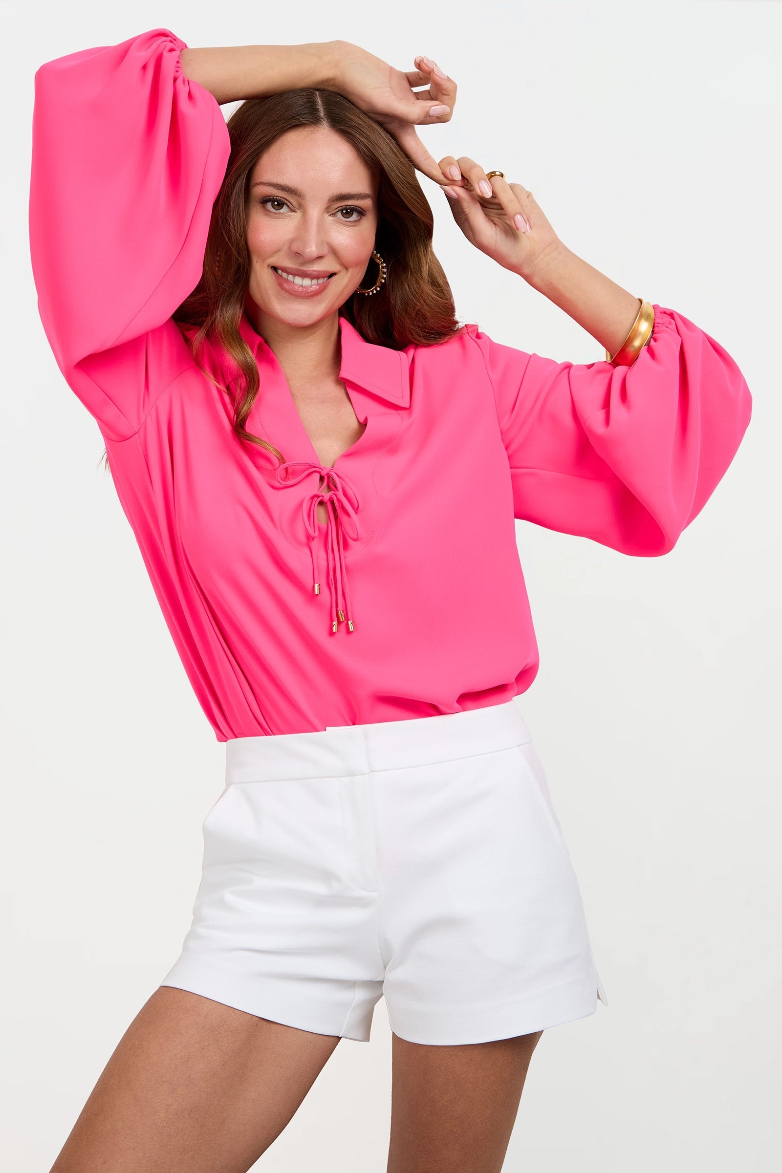 Trina Turk Lambro Peasant Top