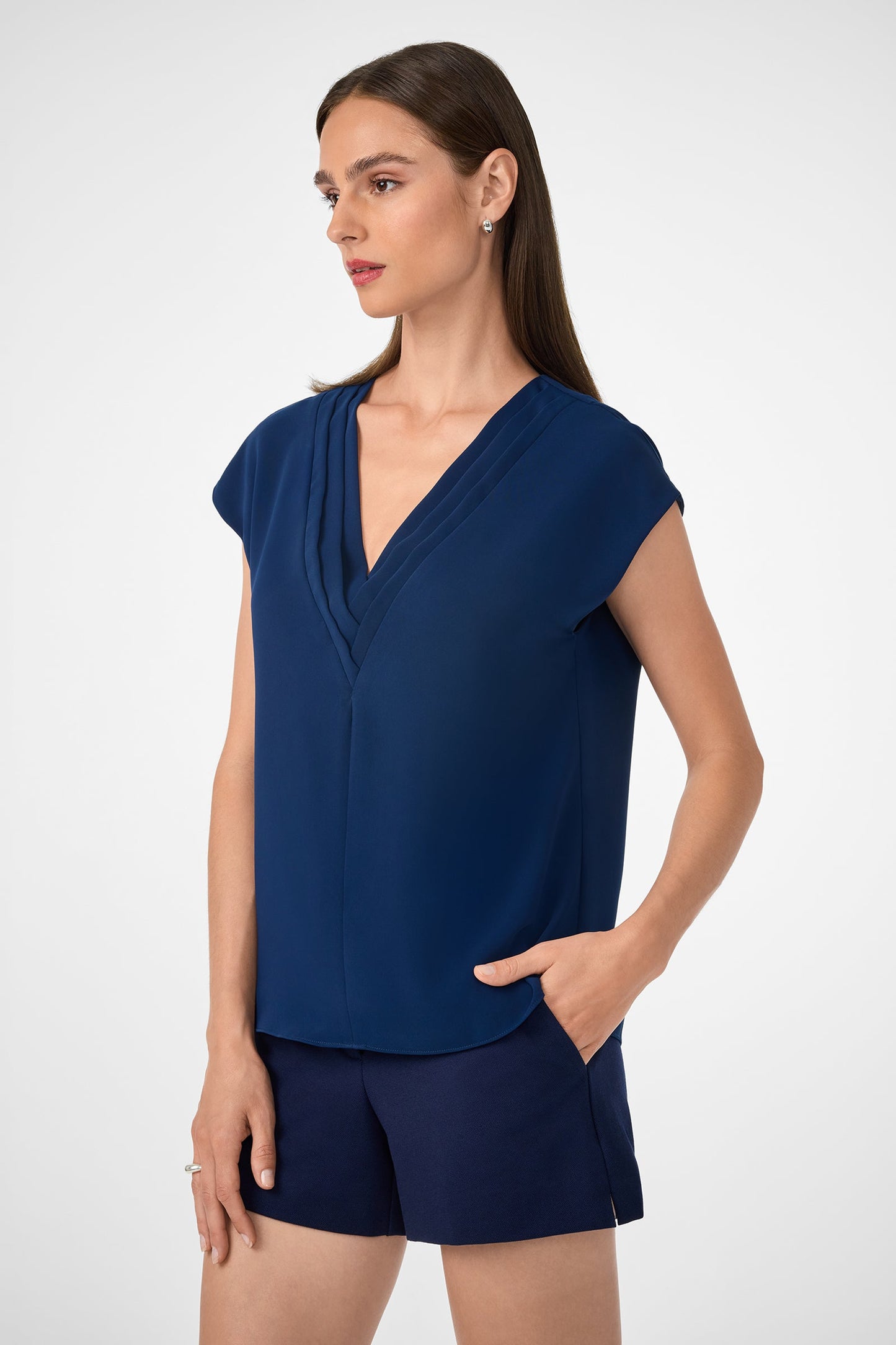 Trina Turk Zula V-Neck Top