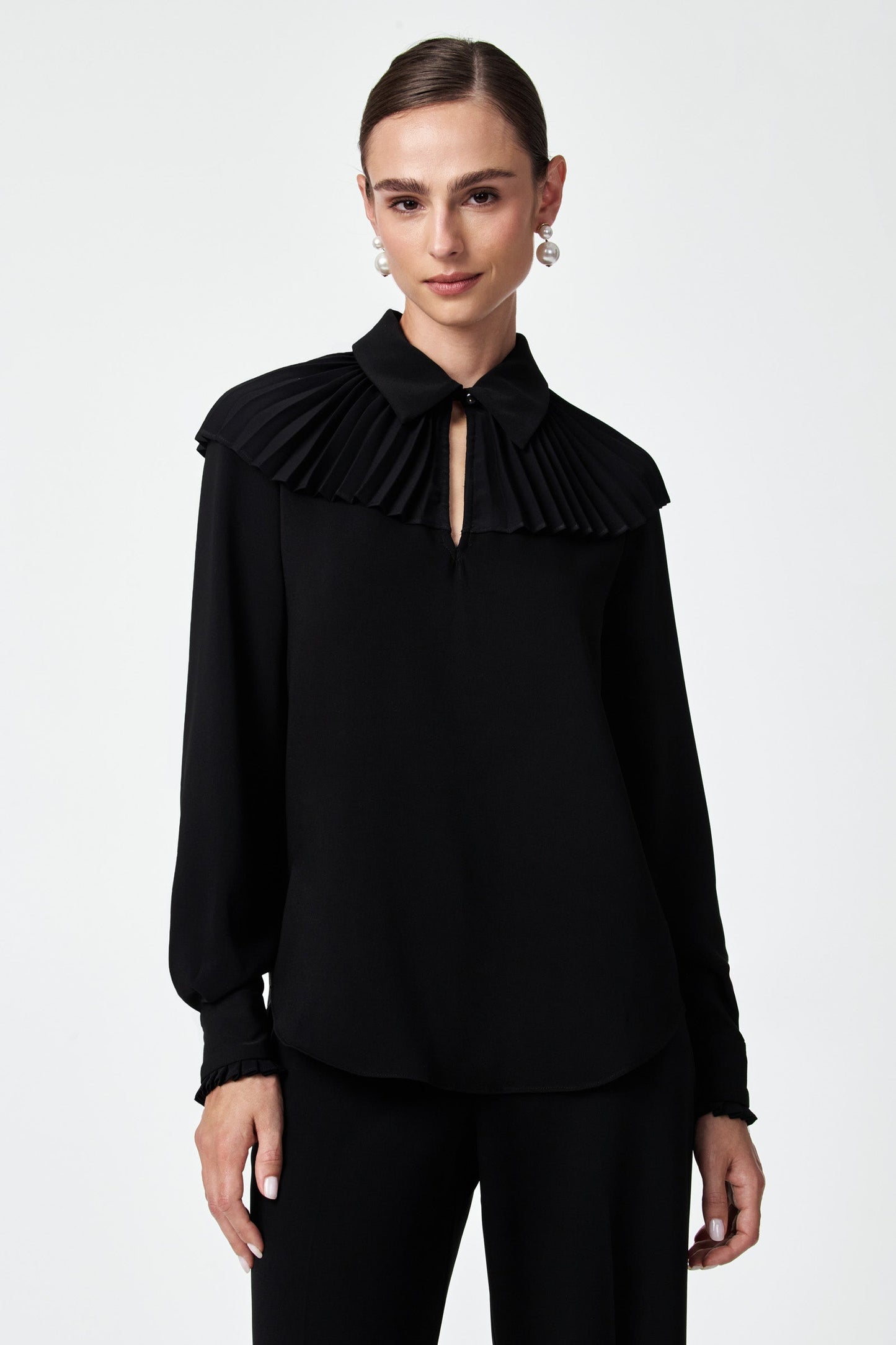 Trina Turk Windmill Pleated Top