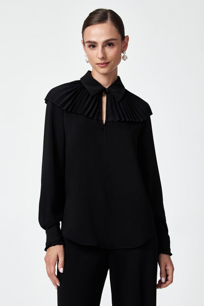 Trina Turk Windmill Pleated Top