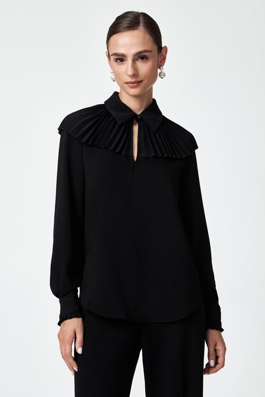 Trina Turk Windmill Pleated Top