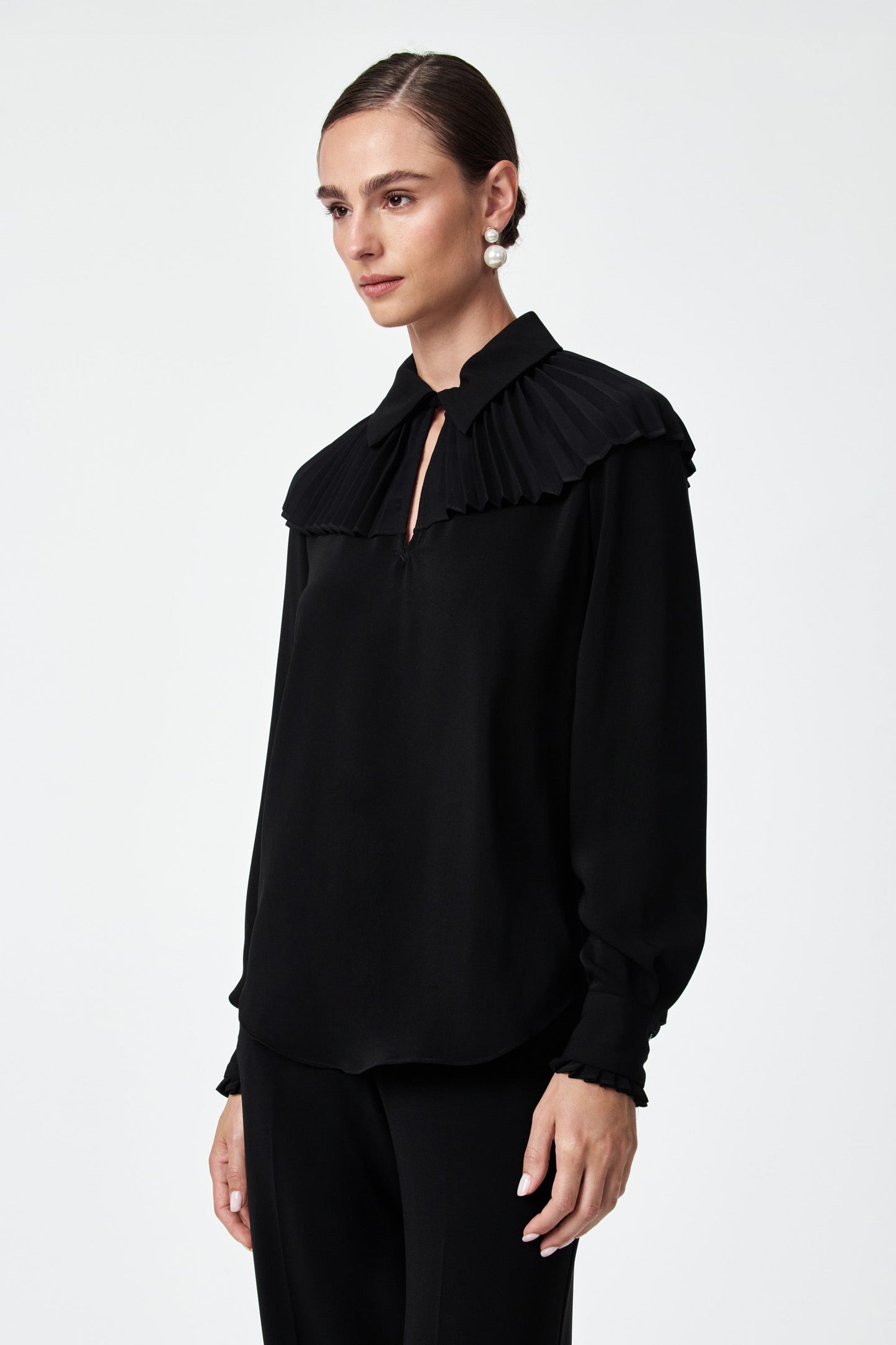 Trina Turk Windmill Pleated Top