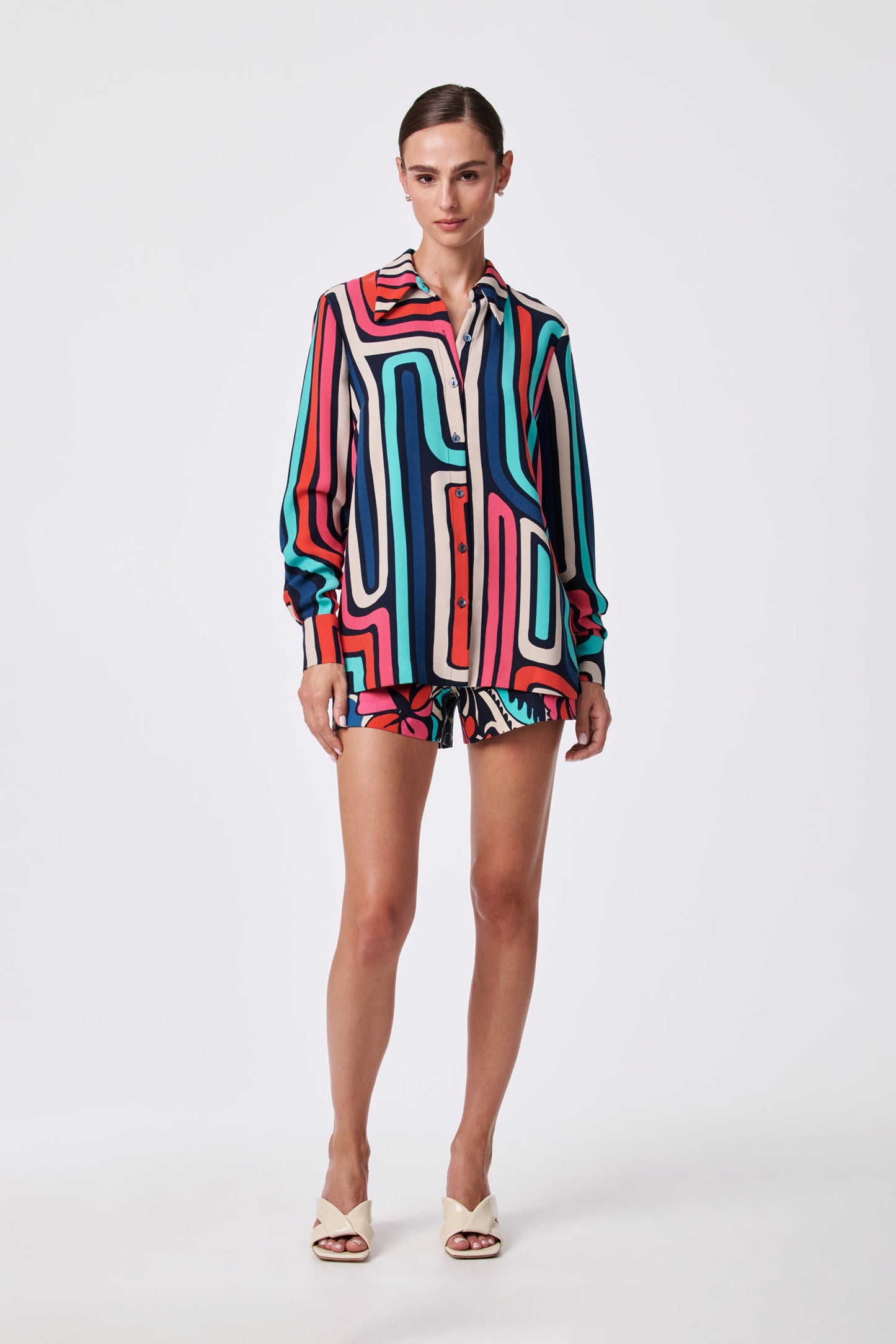 Trina Turk Montero Button-Up Shirt