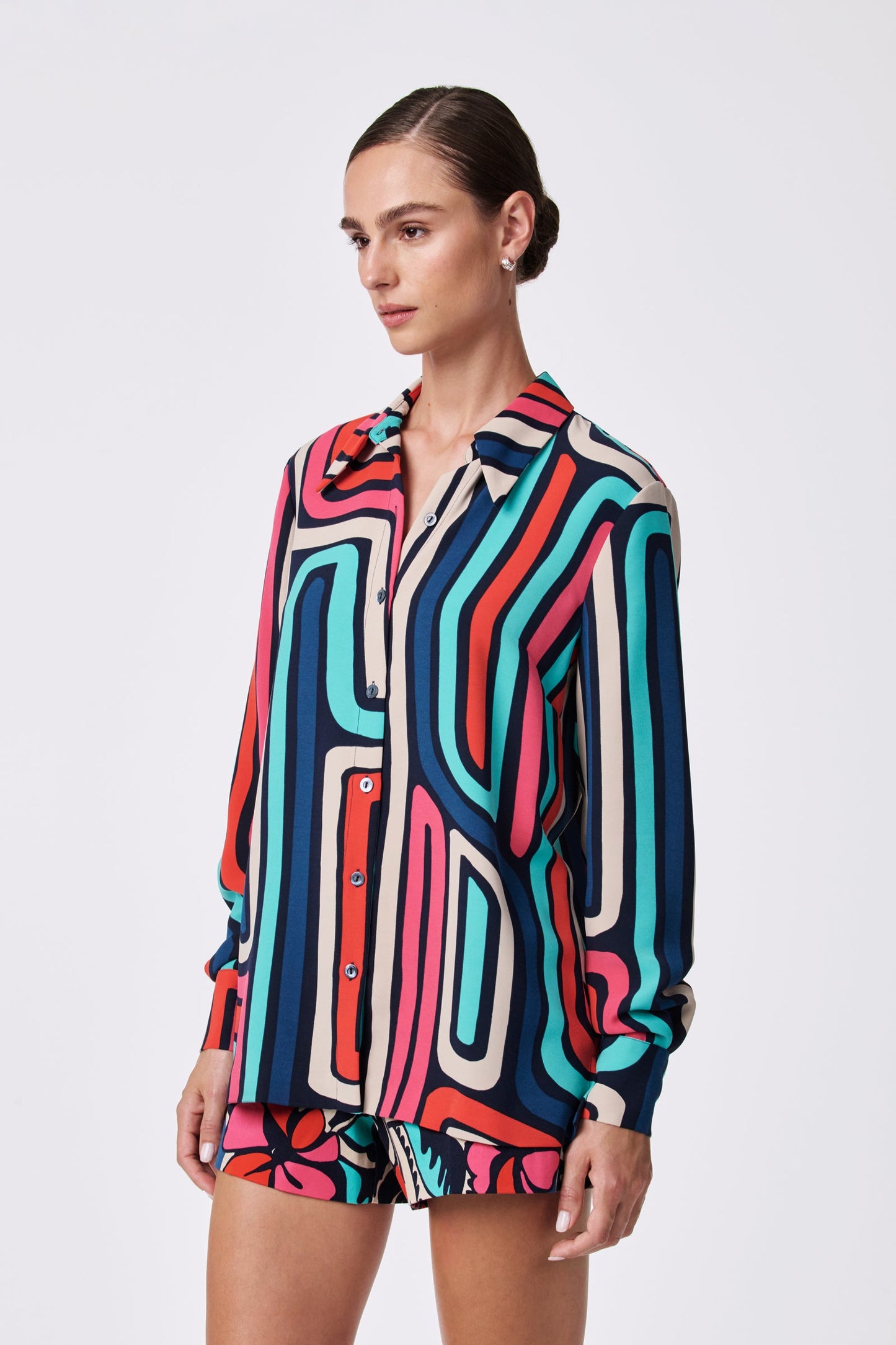 Trina Turk Montero Button-Up Shirt