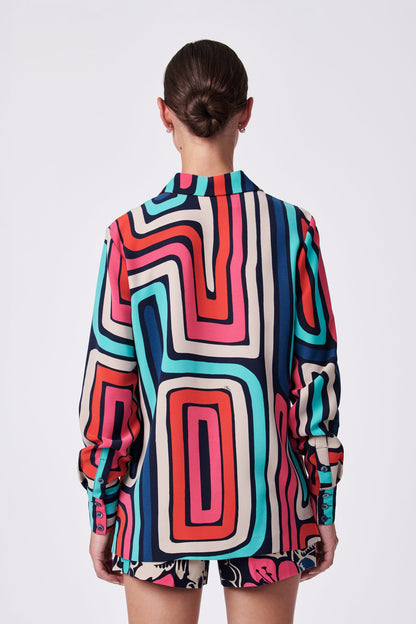 Trina Turk Montero Button-Up Shirt