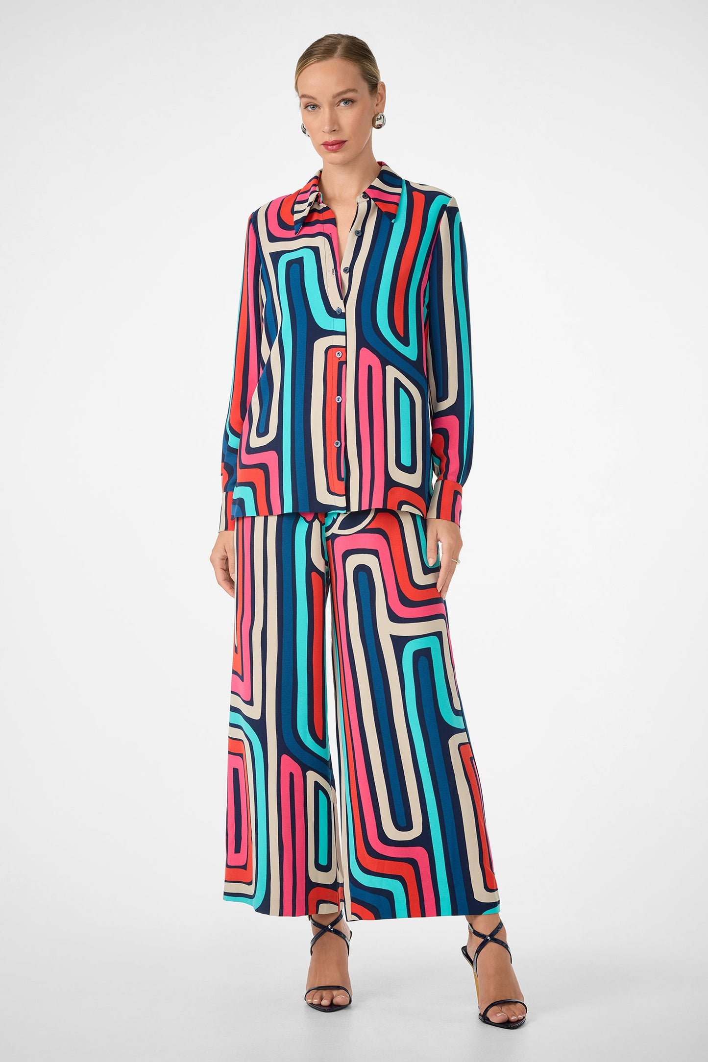 Trina Turk Montero Button-Up Shirt