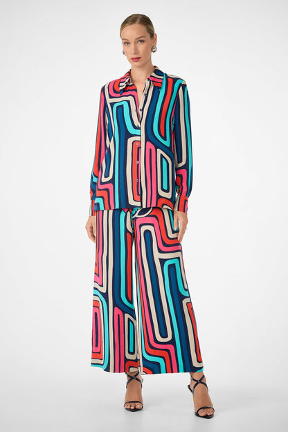 Trina Turk Montero Button-Up Shirt