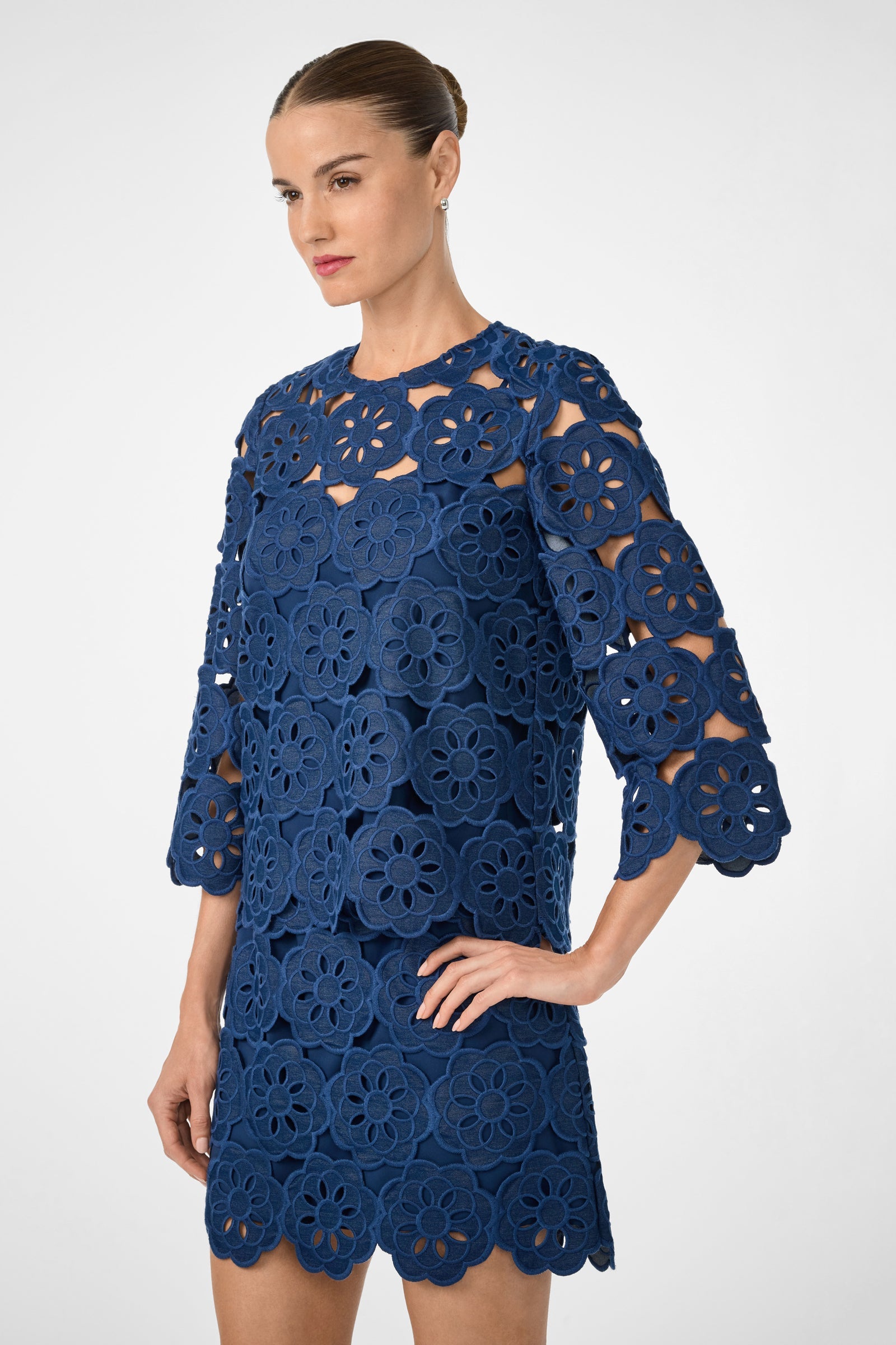 Trina Turk Kabosu Top - Kusho Embroidery