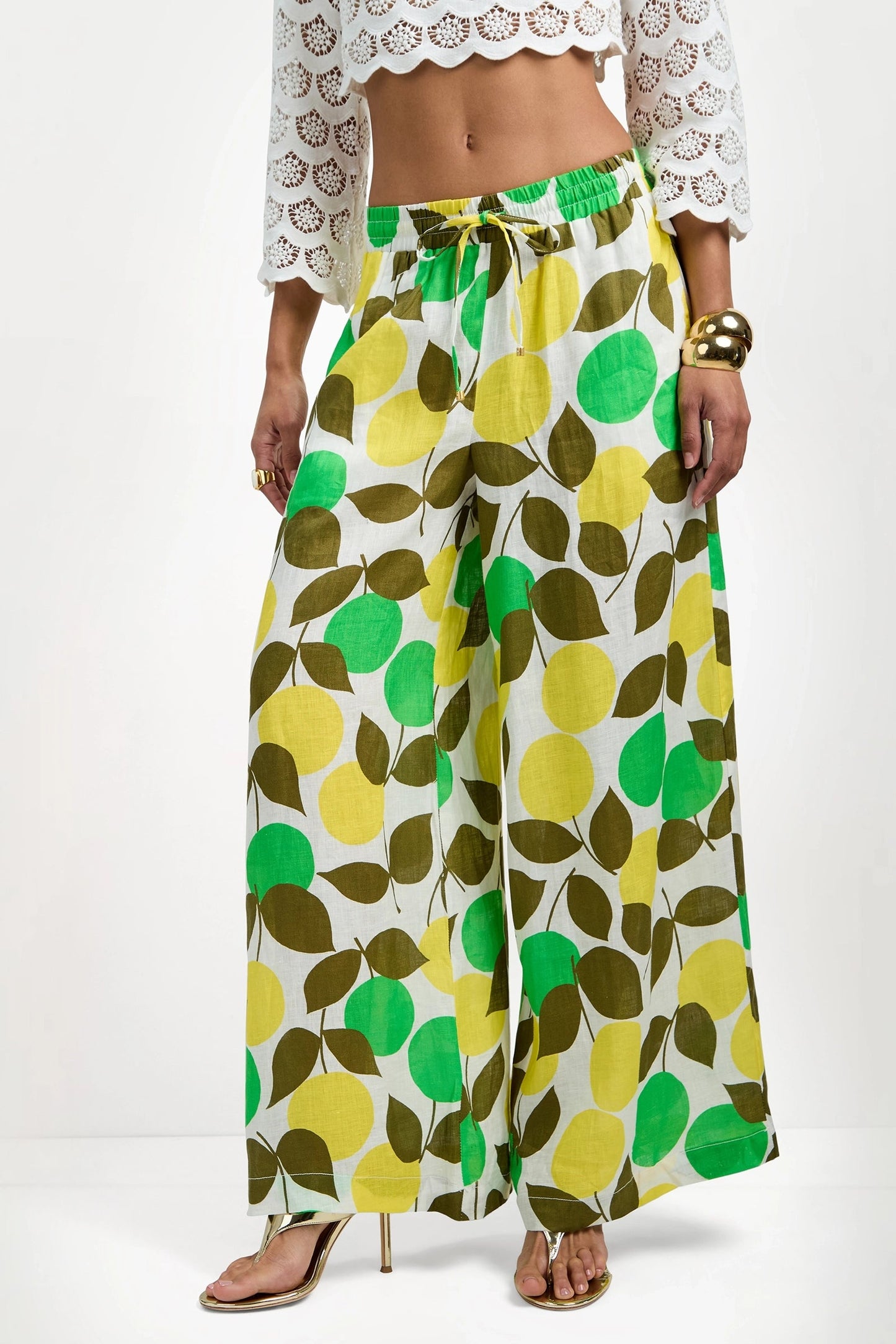 Trina Turk Azule Wide-Leg Pant