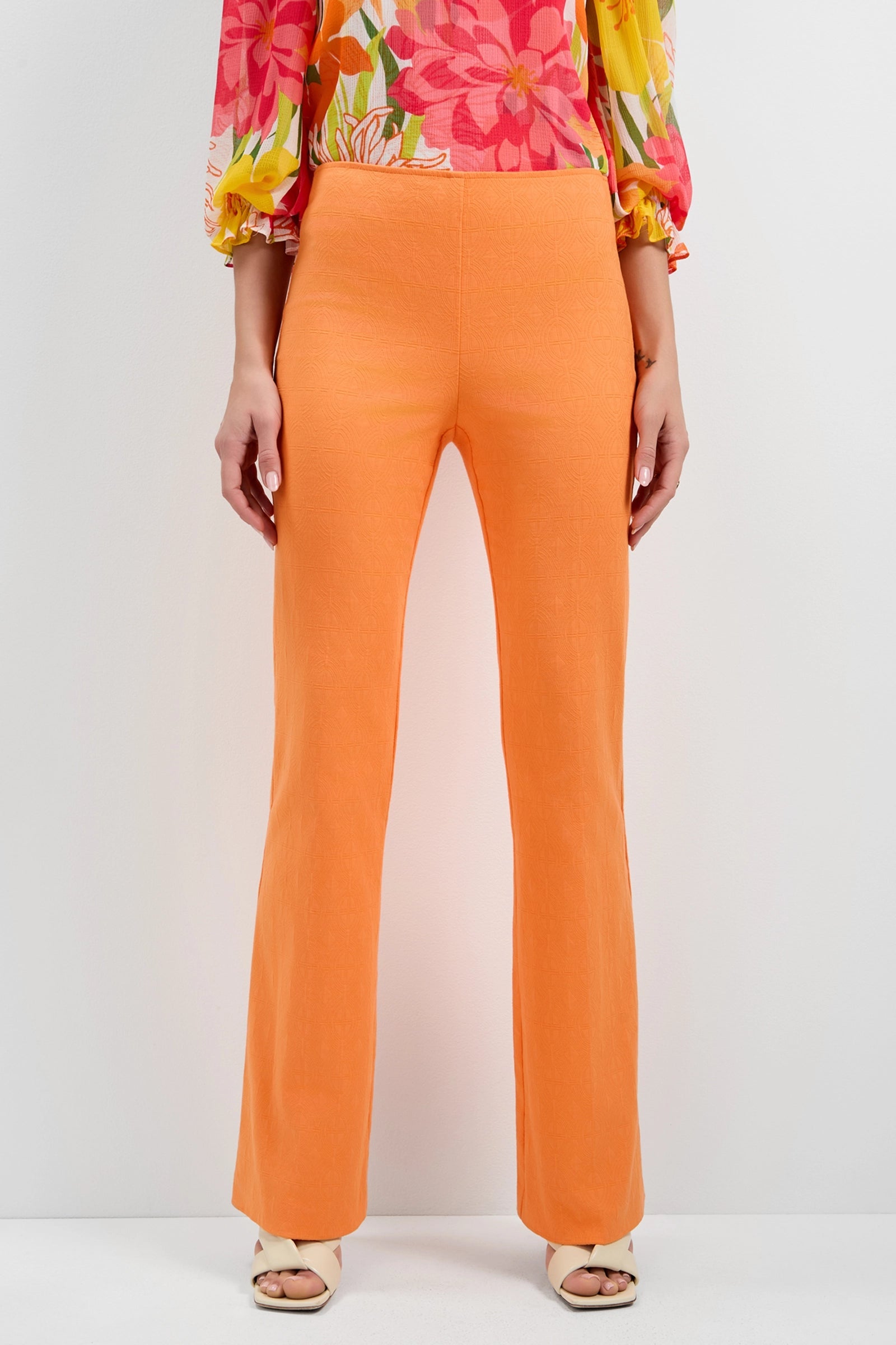 Trina Turk Jacoba Slim-Fit Bootcut Pant