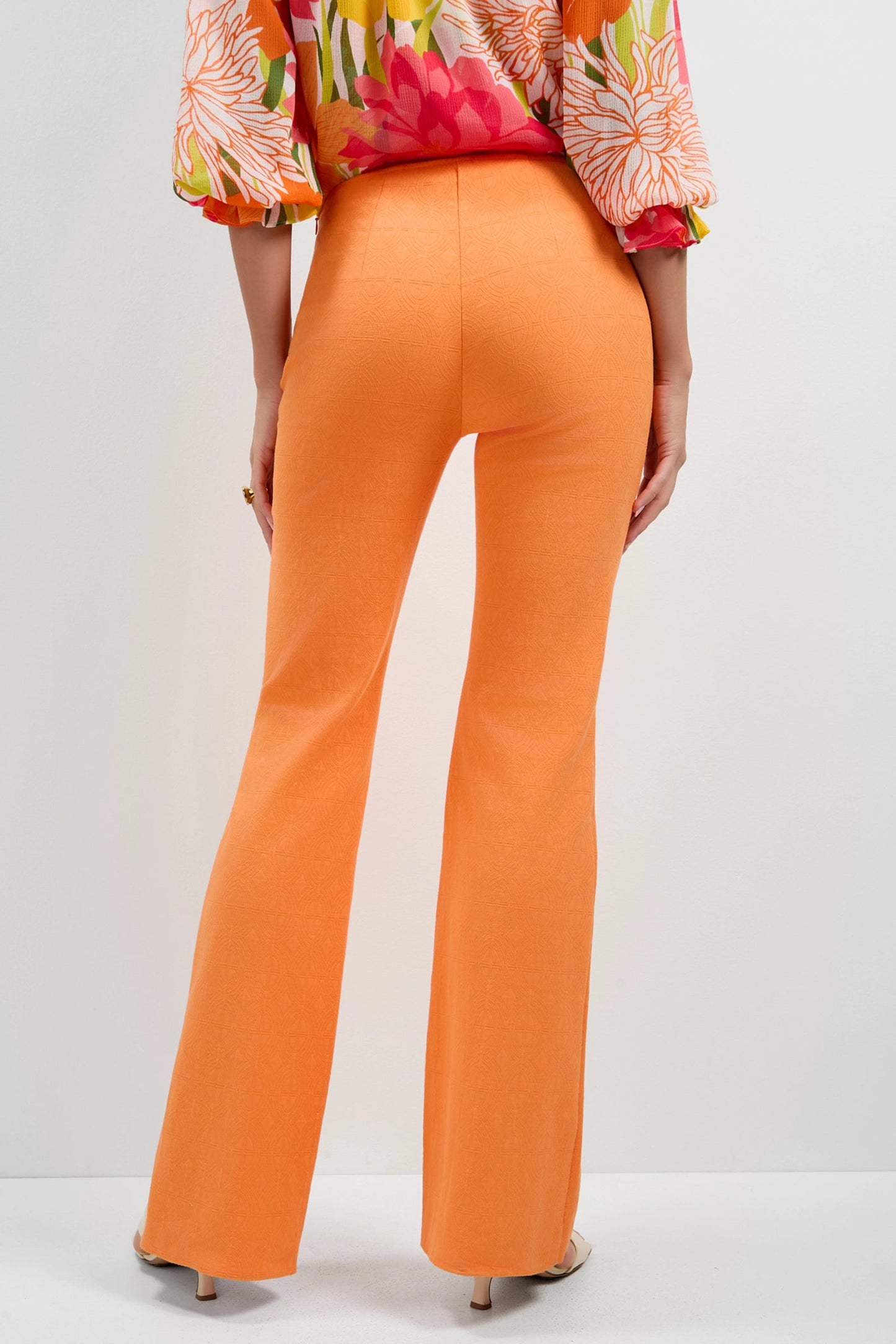 Trina Turk Jacoba Slim-Fit Bootcut Pant