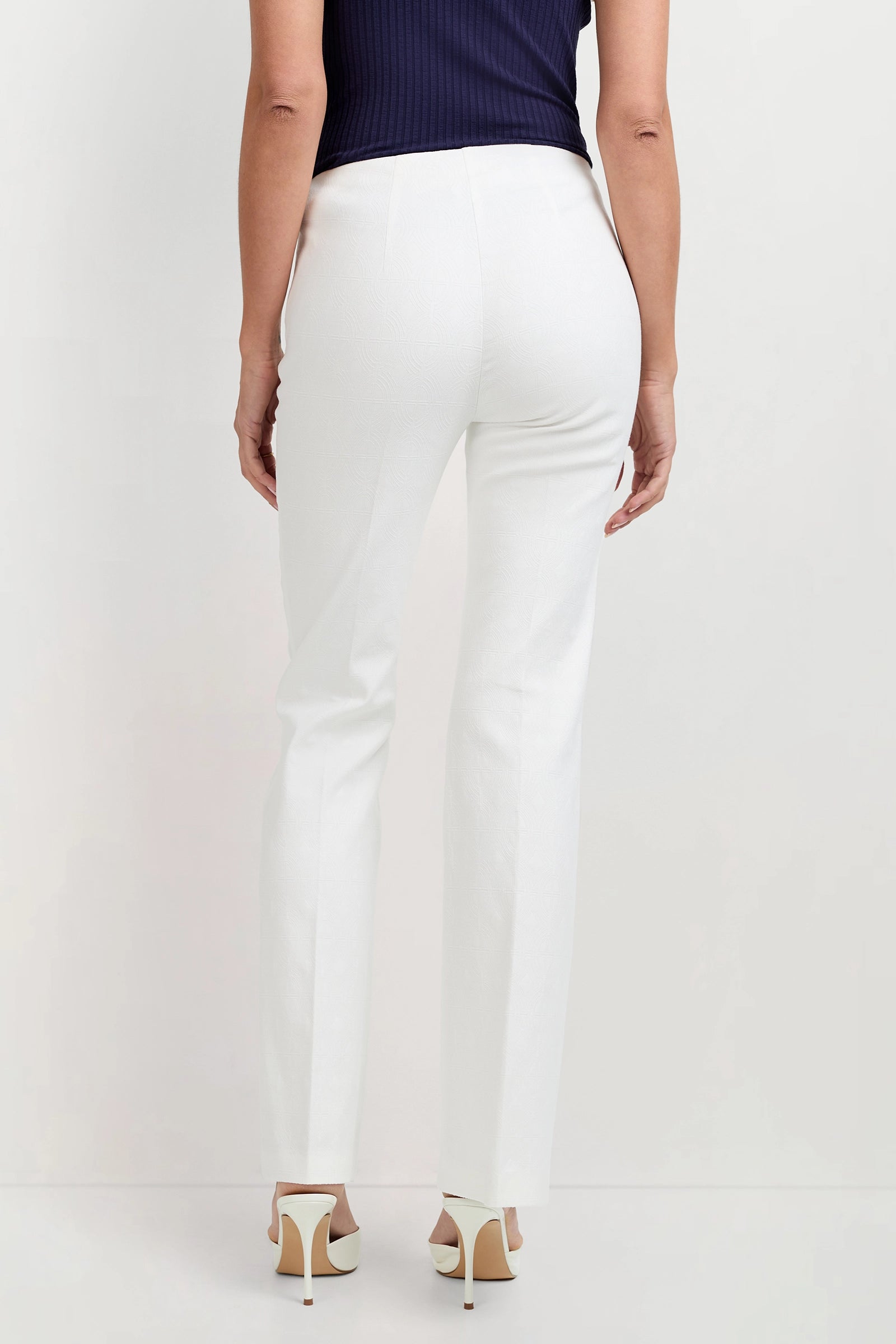 Trina Turk Jacoba Slim-Fit Bootcut Pant