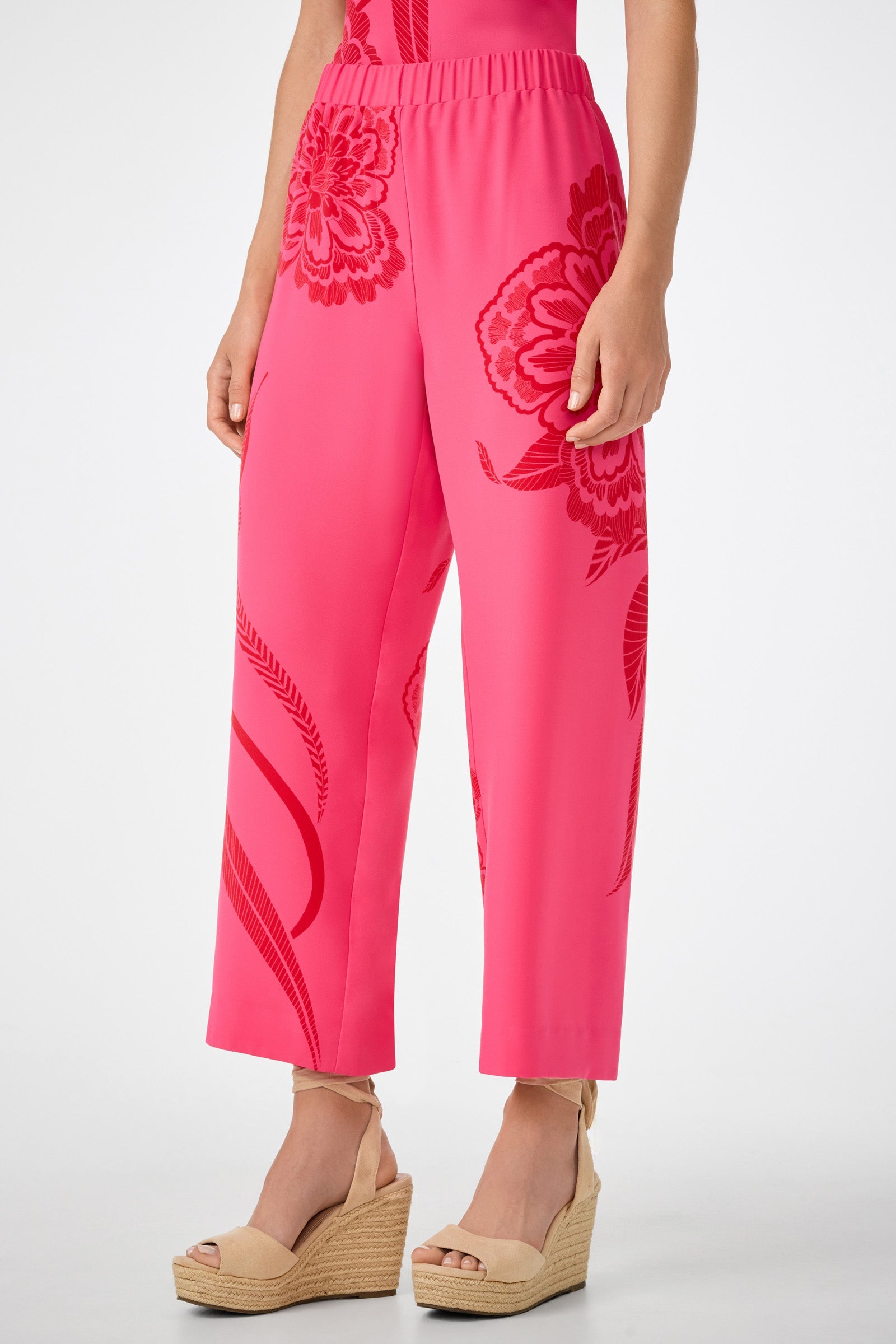 Trina Turk Statue Cropped Pant