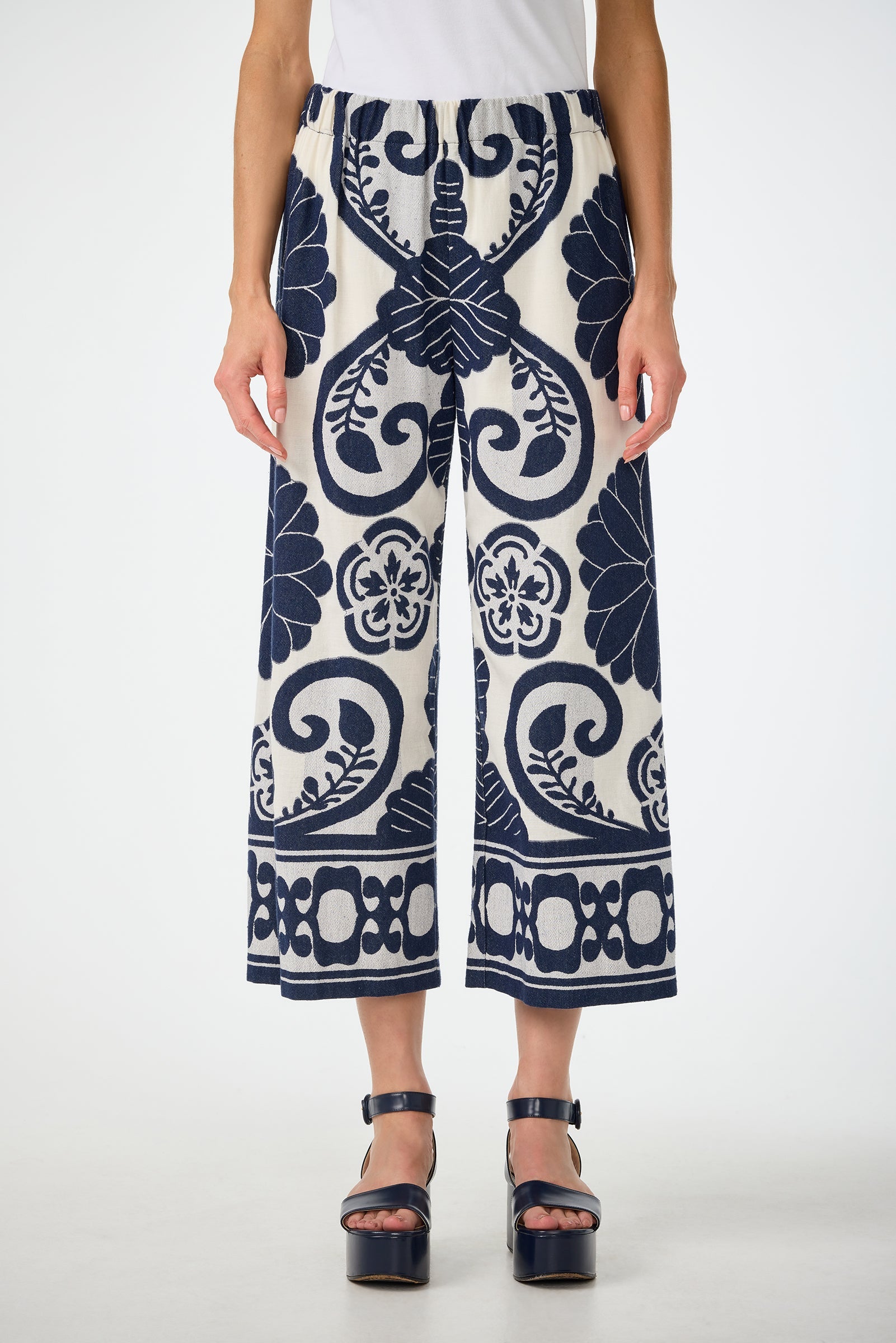 Trina Turk Estella Cropped Pant