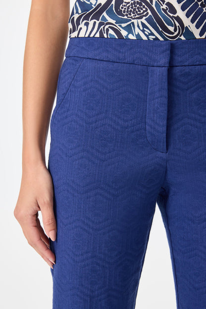 Trina Turk Banshee Cropped Cuff Hem Pant
