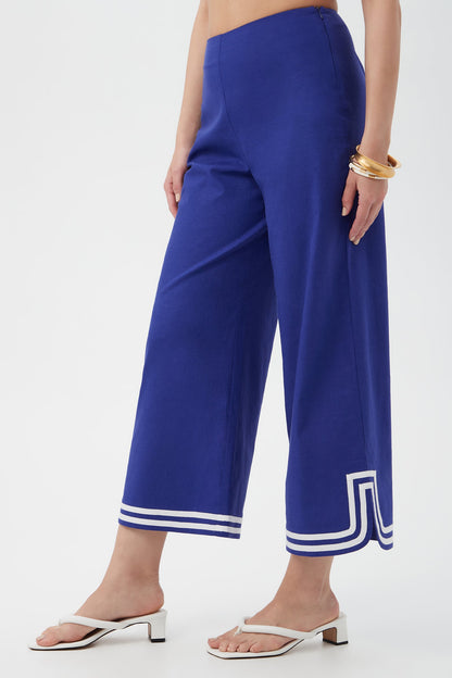 Trina Turk Abbey Wide-Leg Crop Pant