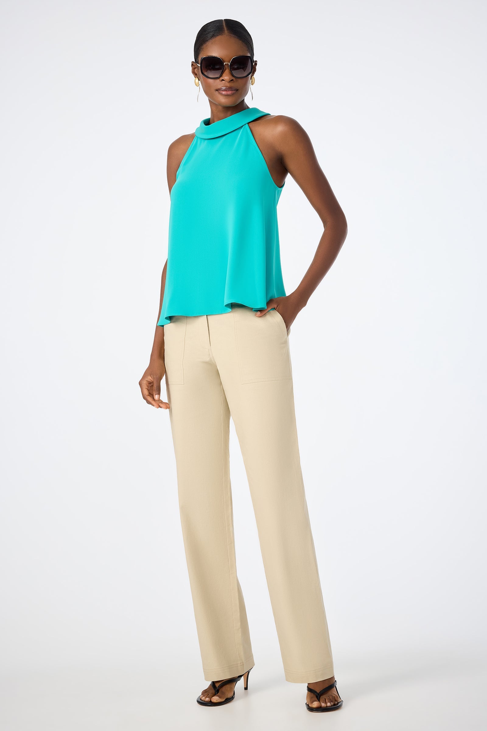 Trina Turk Antonia Straight Leg Pant